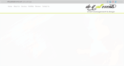 Desktop Screenshot of doitallevents.com